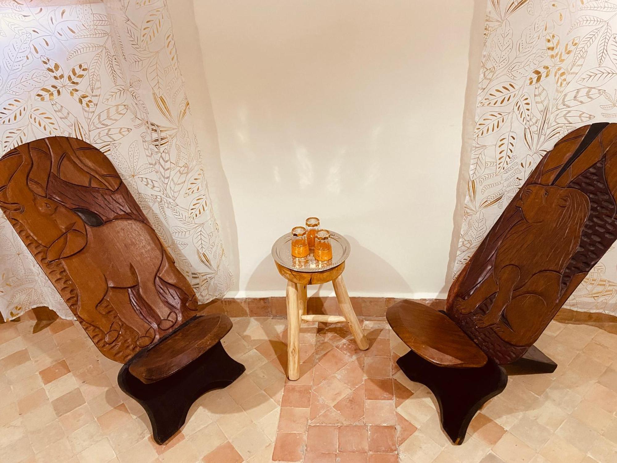 Riad & Spa Sous Le Soleil Chez Jerome Et Pamela Suite Africaine Marrakesh Eksteriør bilde